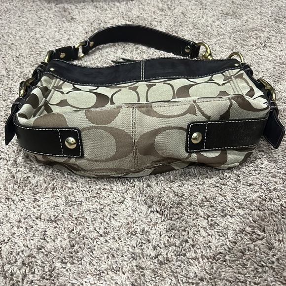 Brown tan coach bag - Picture 4 of 11